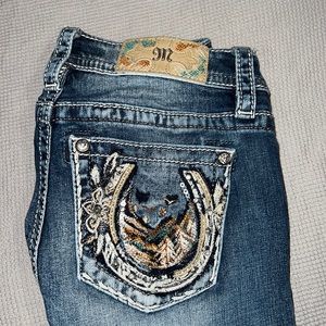 Miss me boot cut jeans.